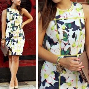 Floral Mini Dress - Multicolor